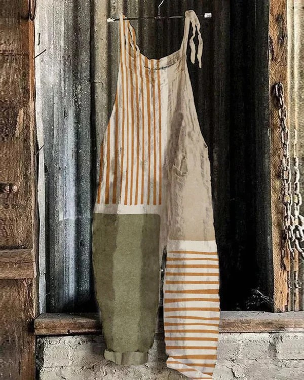 Elle | Vintage Wide-Leg Jumpsuit
