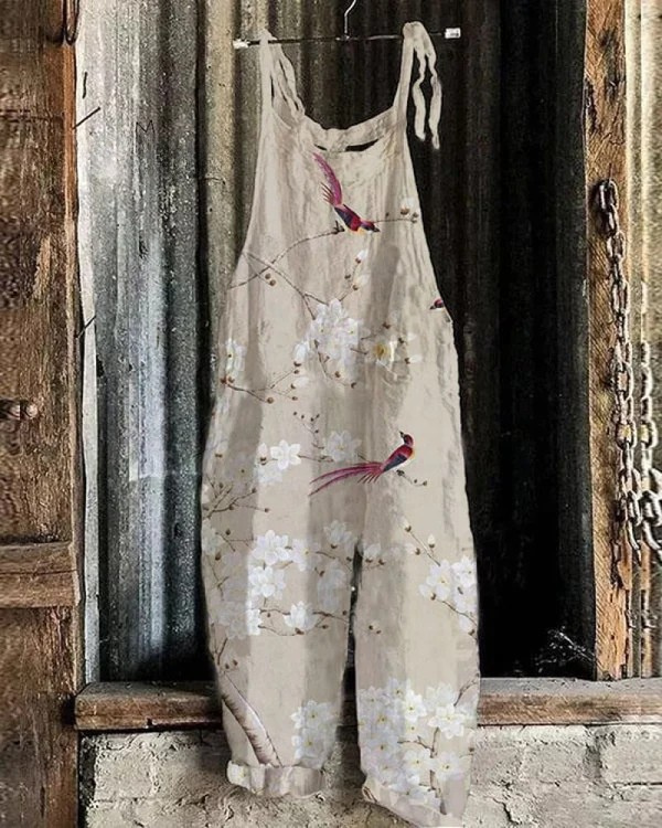 Nova | Vintage Floral Jumpsuit