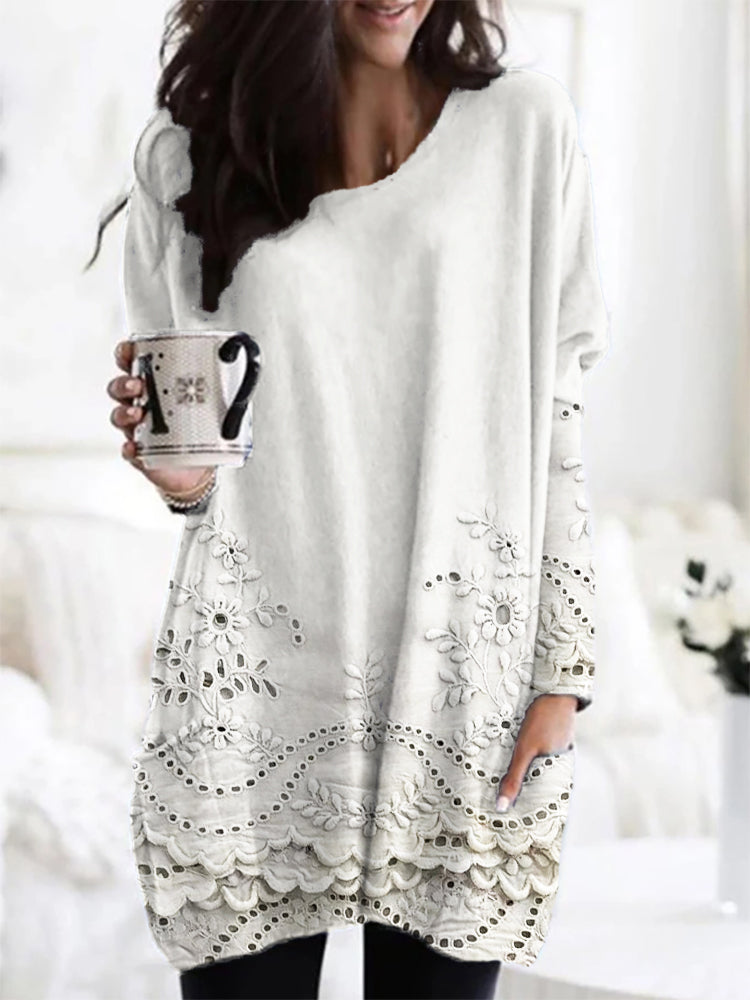 Clarissa™ | Printed Cozy Sweater