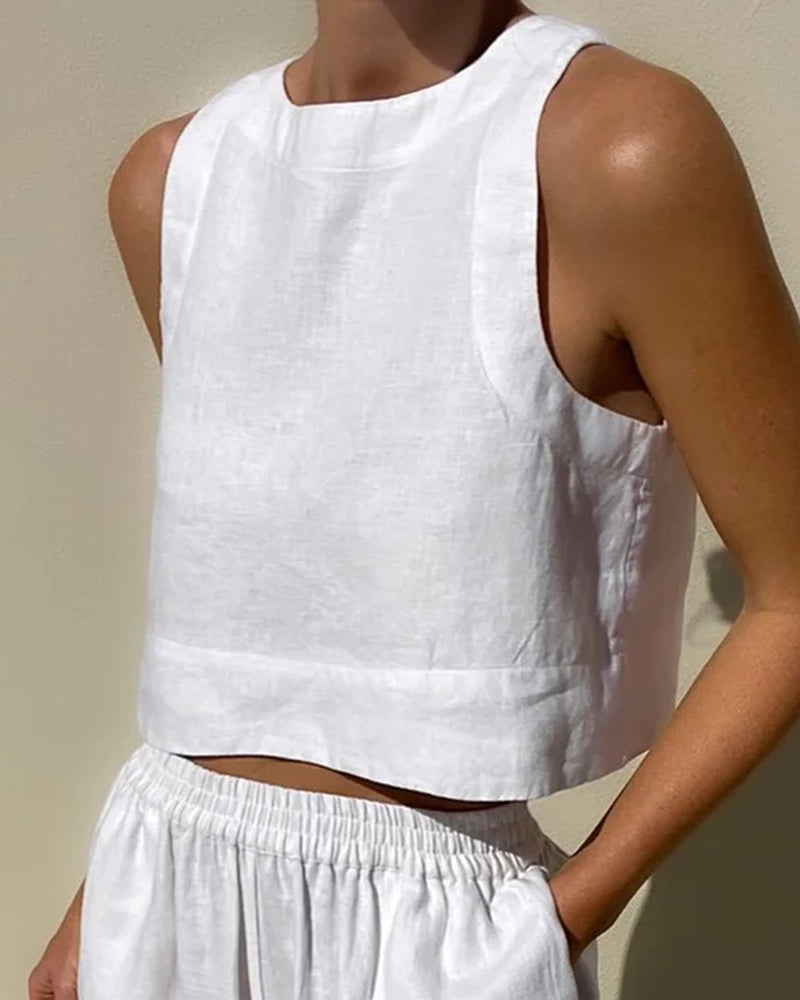 Ami | Two-Piece Sleeveless Set