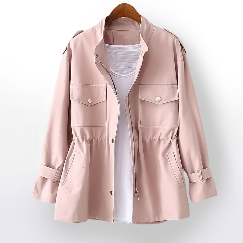 Avery™ - Elegant Trench Coat in Blend