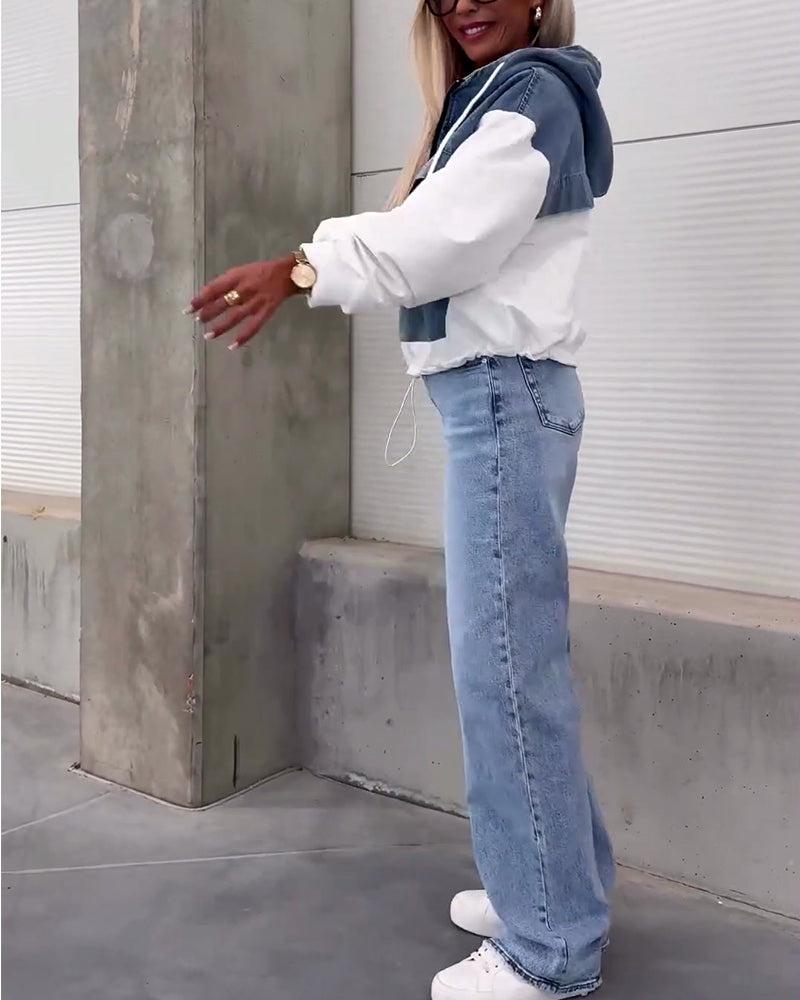Mira | Bicolor Hoodie
