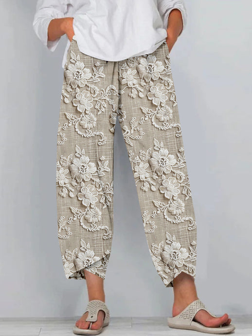Seraya™ | Relaxed Printed Pants