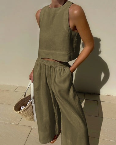 Ami | Two-Piece Sleeveless Set