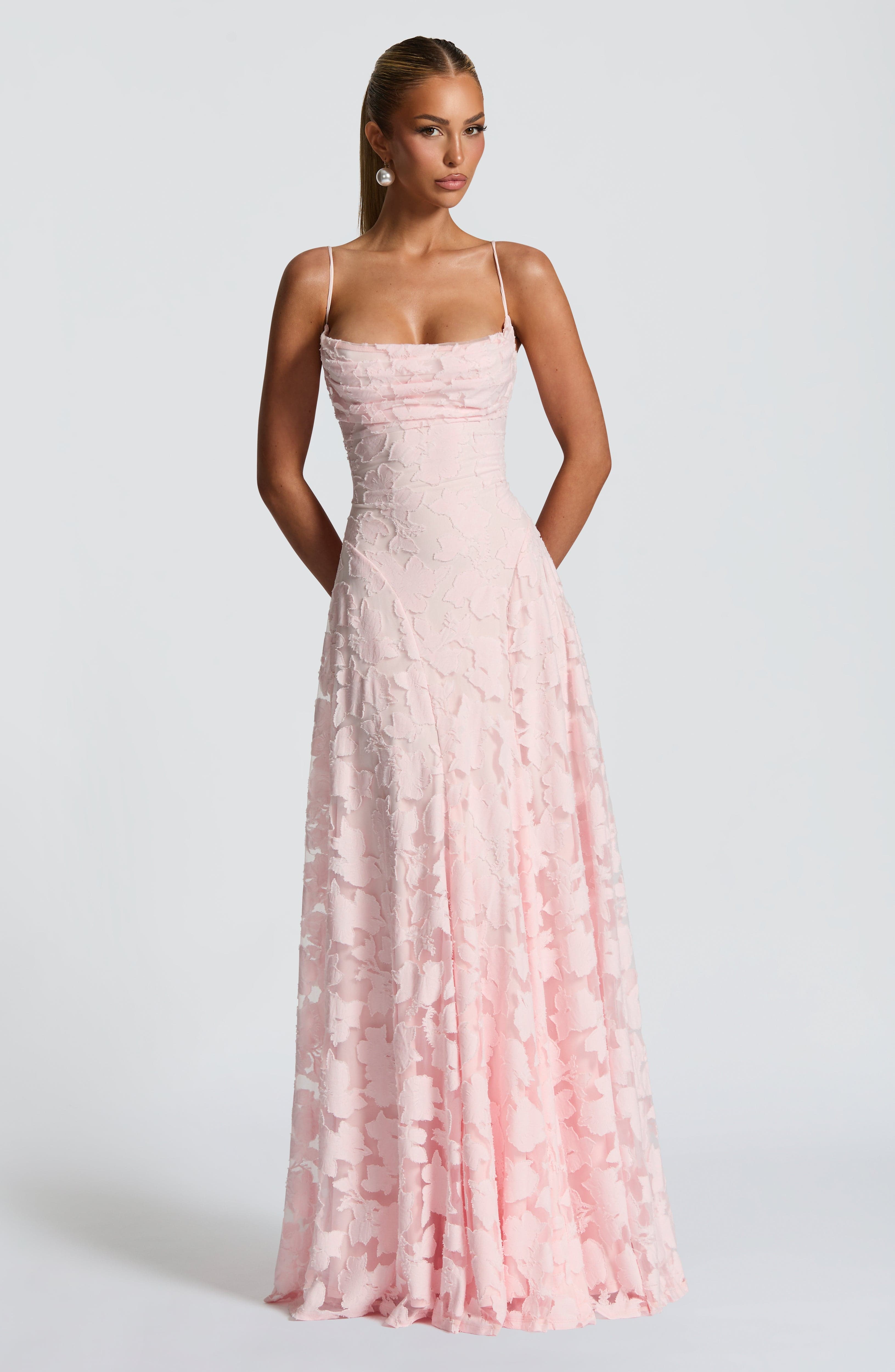 Francisa™ | Charming Long Lace Dress