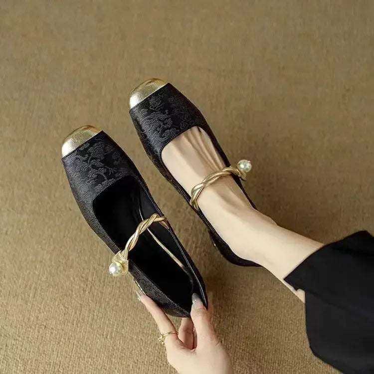 Solenza™| Mestelle Leather Mary Janes