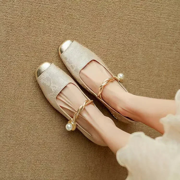 Solenza™| Mestelle Leather Mary Janes