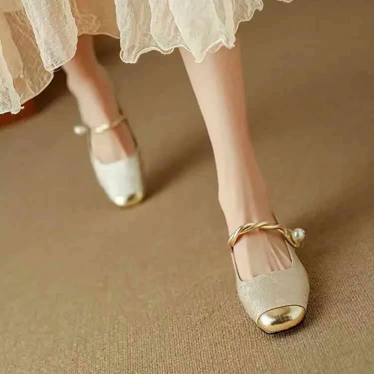 Solenza™| Mestelle Leather Mary Janes