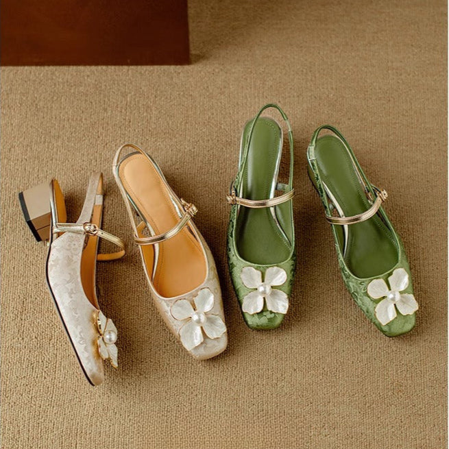 Solenza™| Genine Slingback Pumps