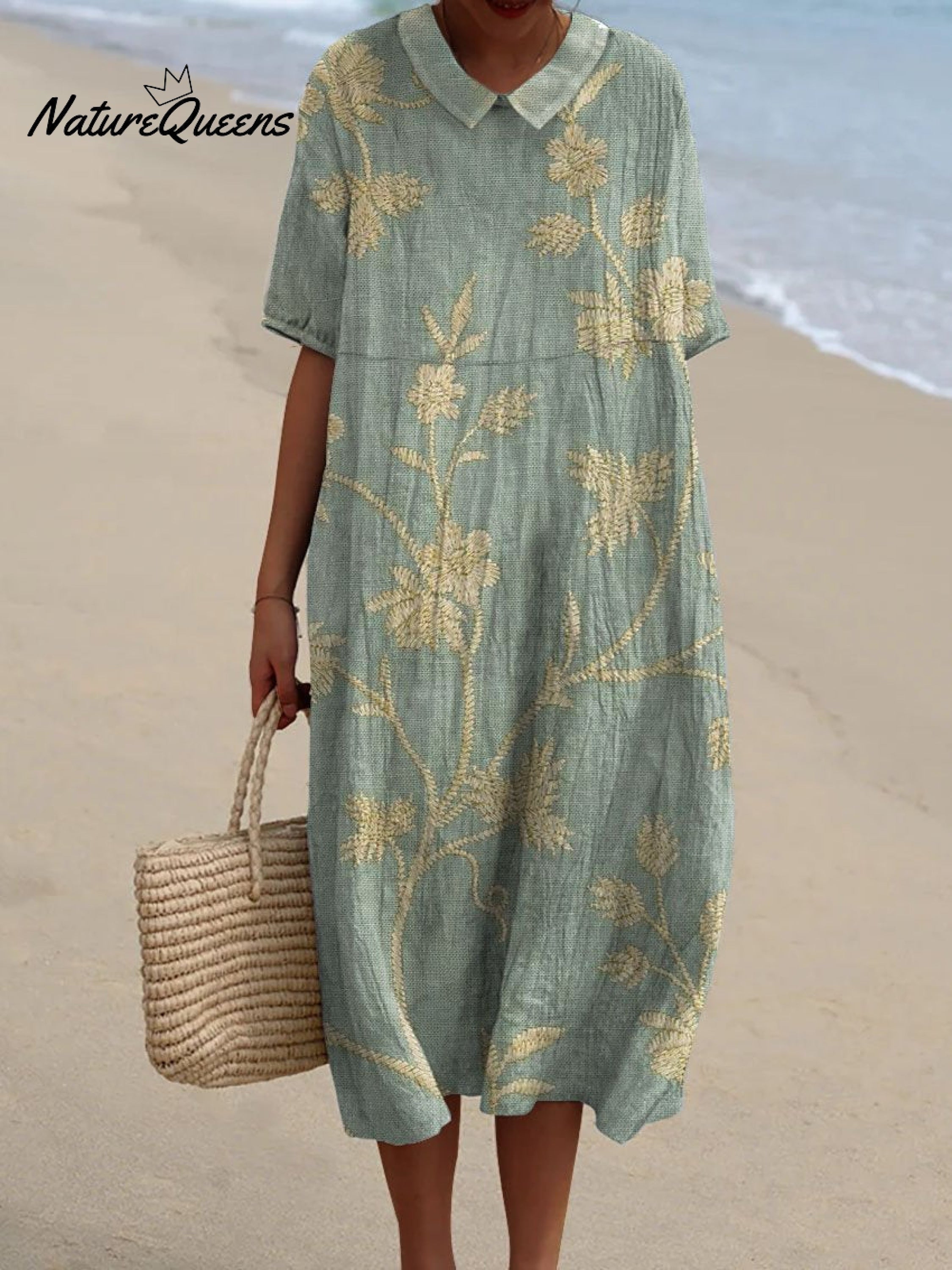 Merel | Vintage Floral Dress - Limited Edition