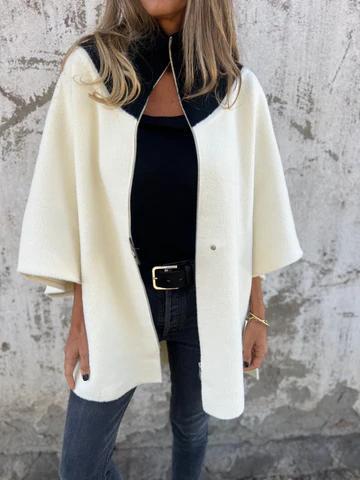 Alessia | Stand Collar Half Zip Jacket - Limited Edition
