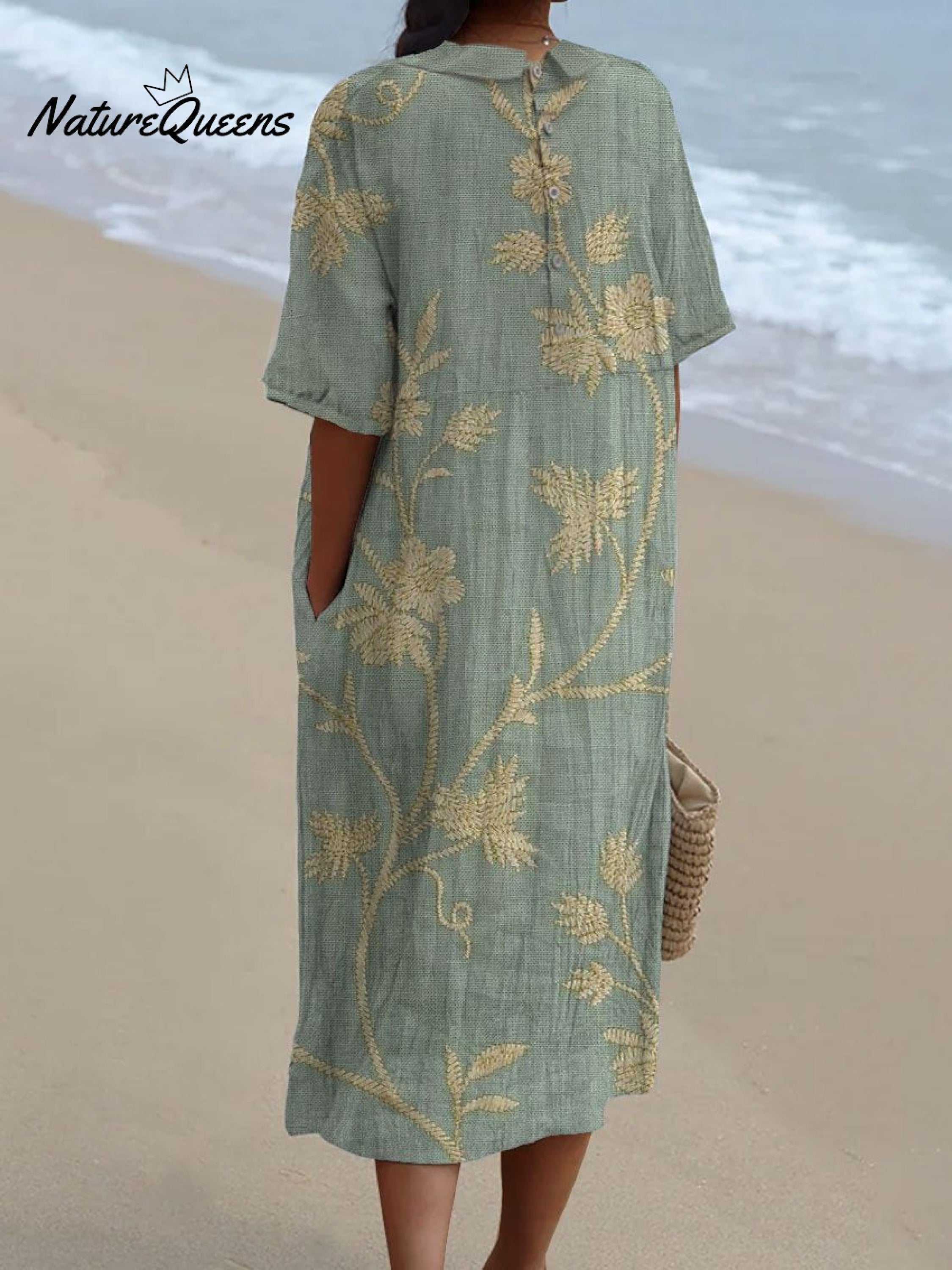 Merel | Vintage Floral Dress - Limited Edition