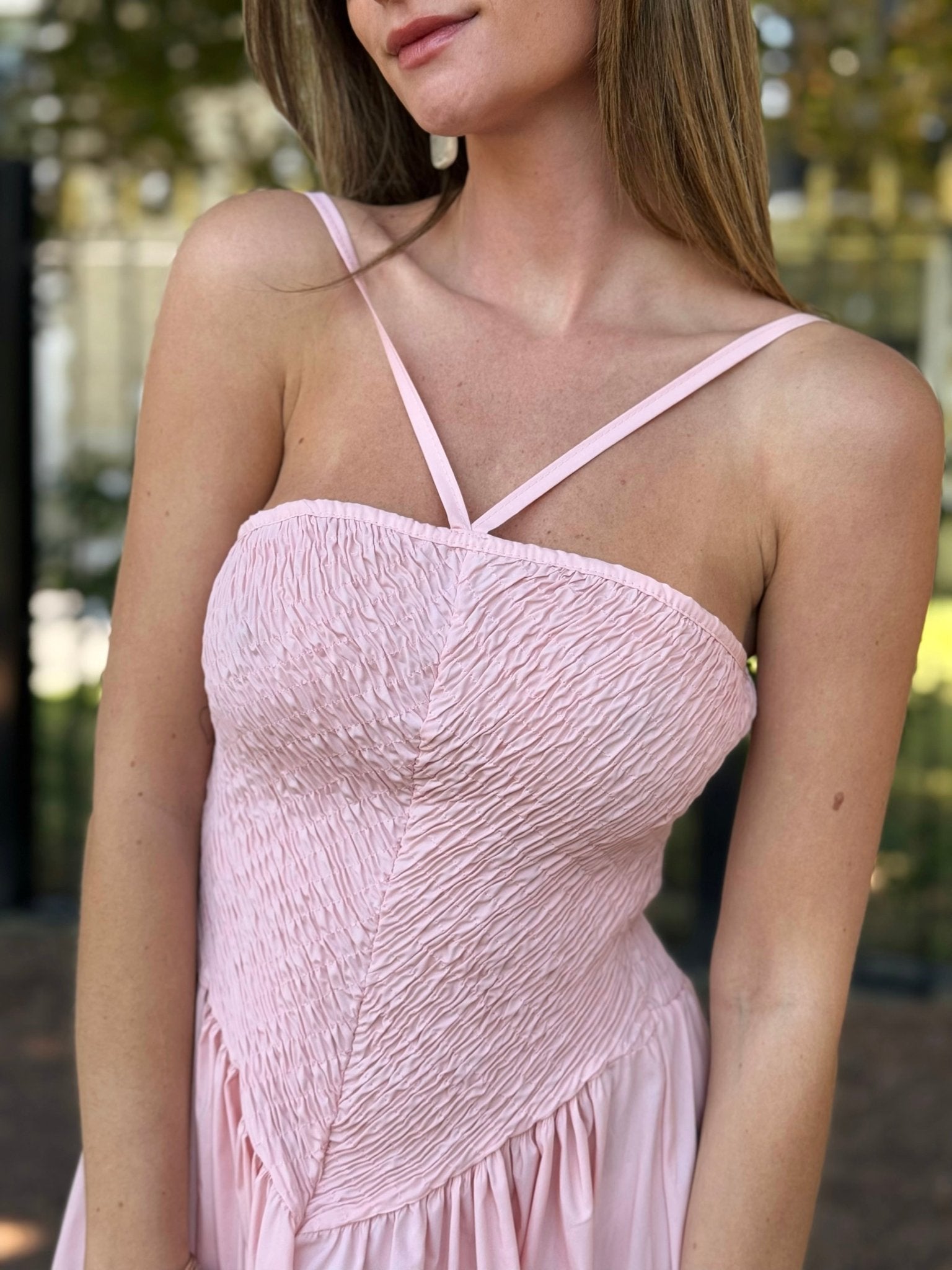The Aurore Pink Dress