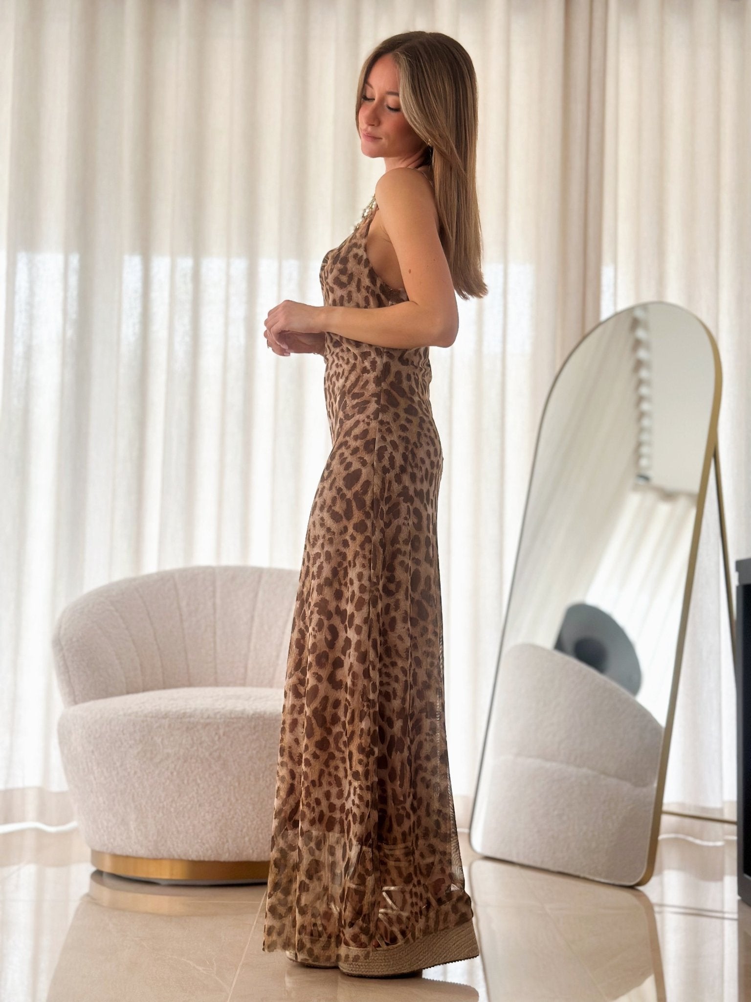 The Camel Capucine Dress