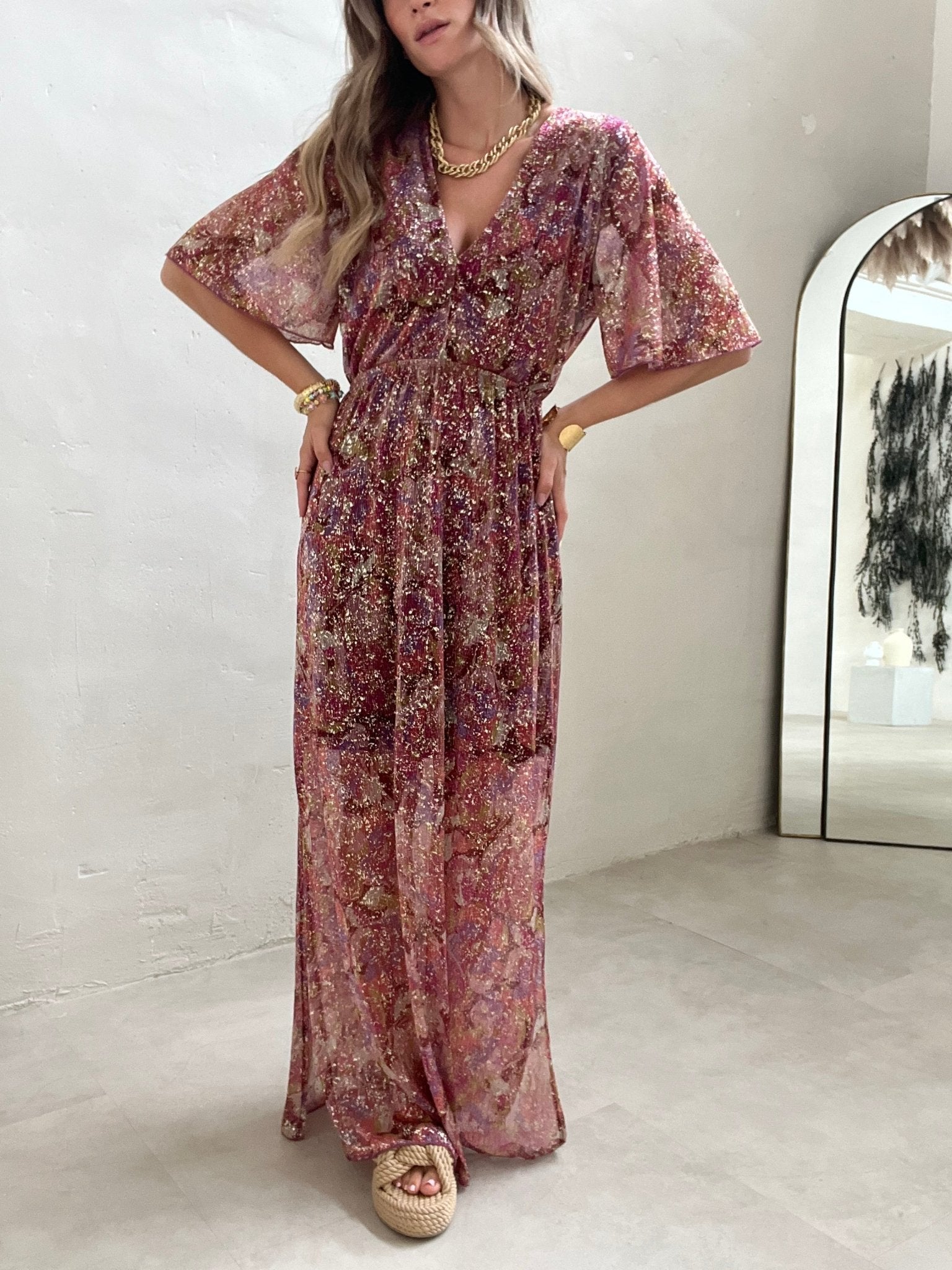 The Winona Bohemian Chic Long Dress