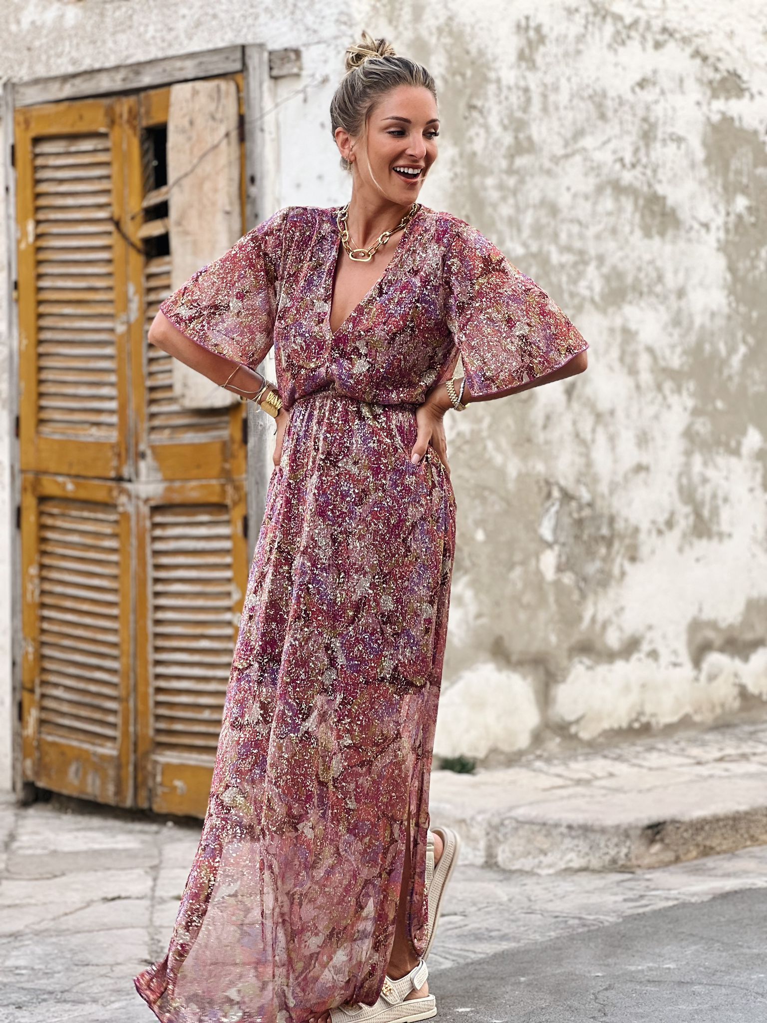 The Winona Bohemian Chic Long Dress