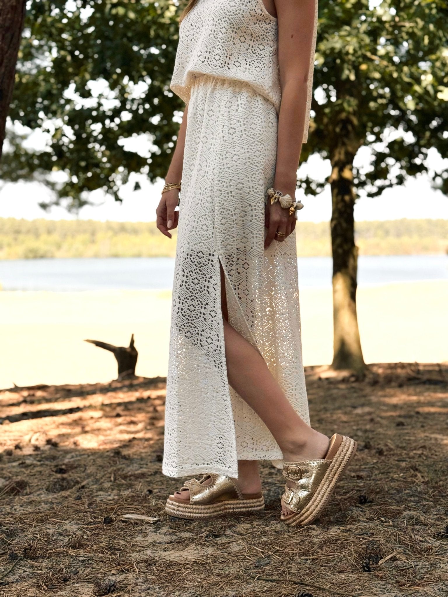 The Zita Off-White Set
