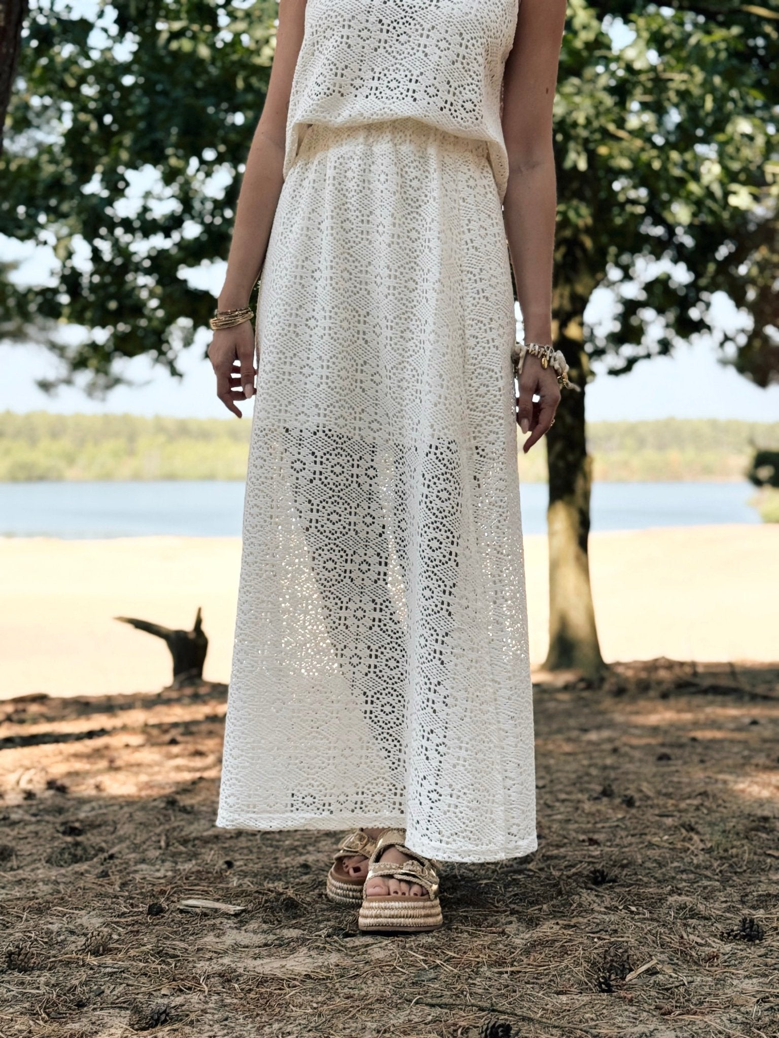 The Zita Off-White Set