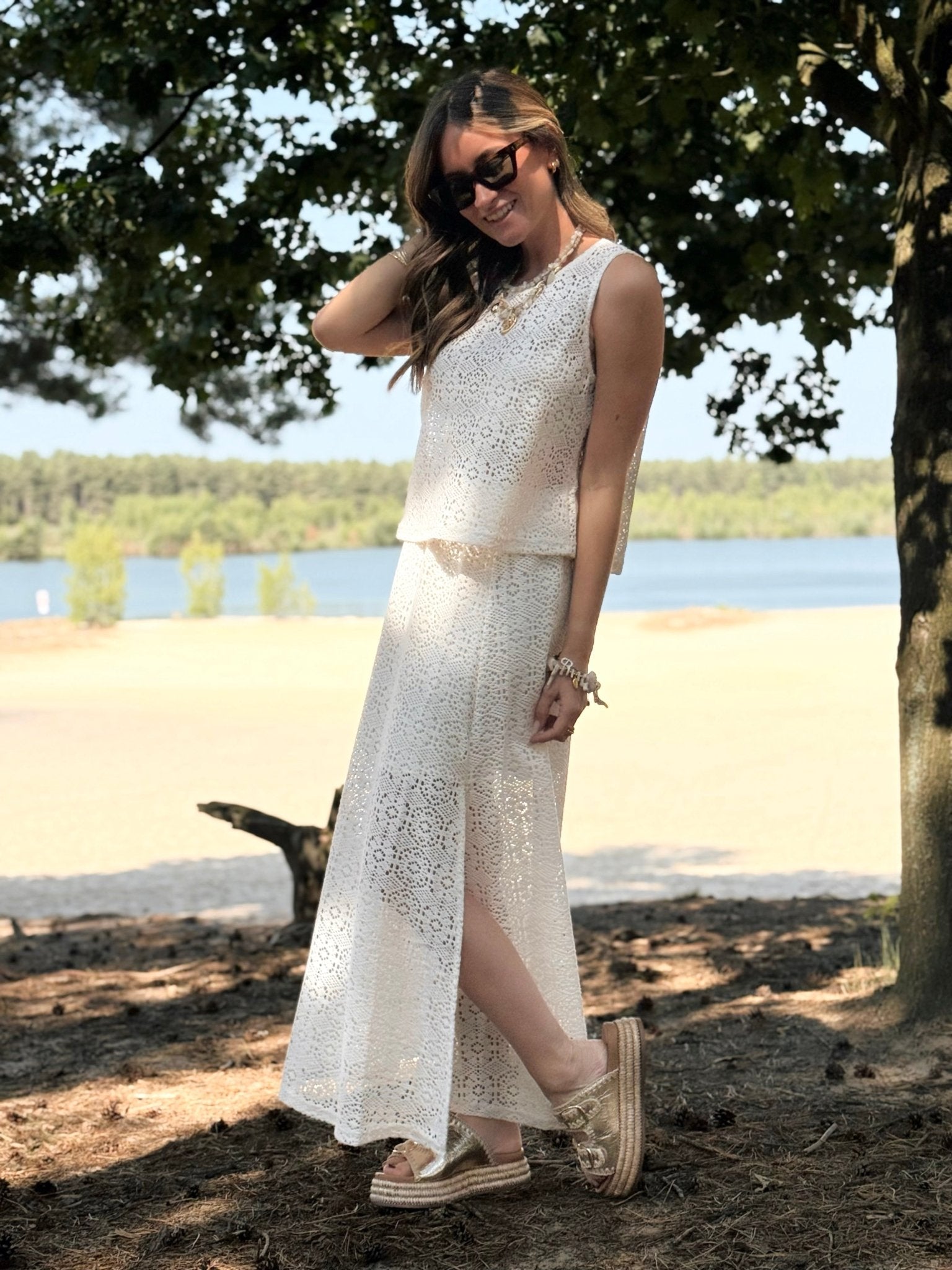 The Zita Off-White Set