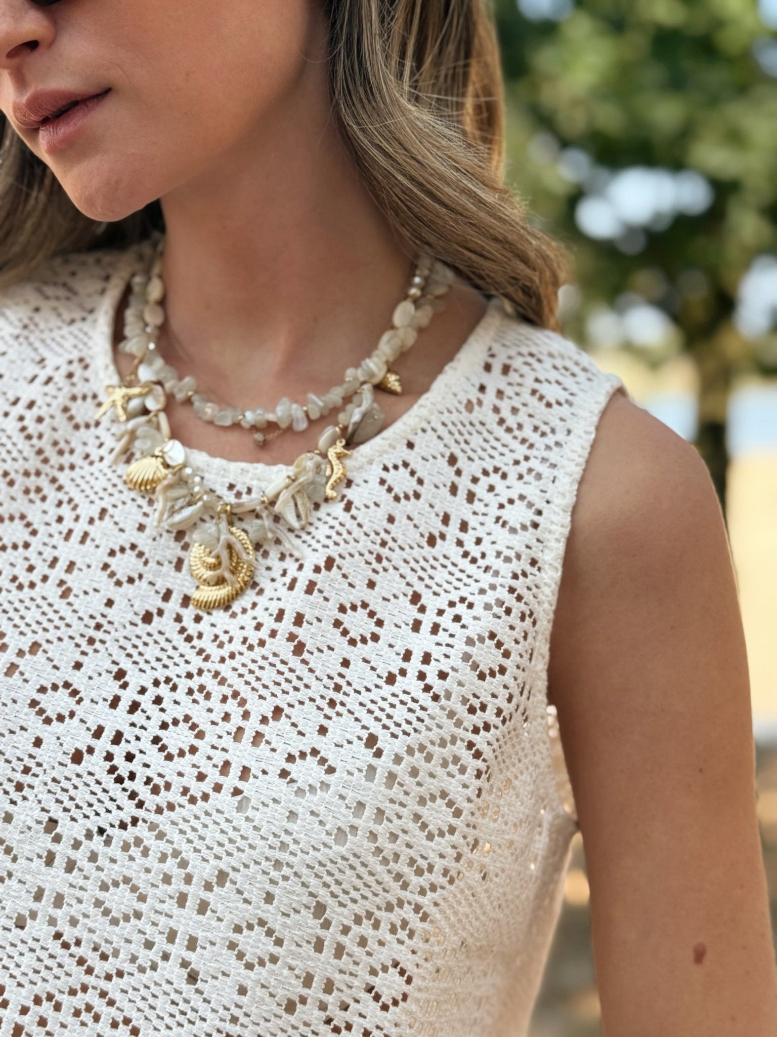 The Zita Off-White Set