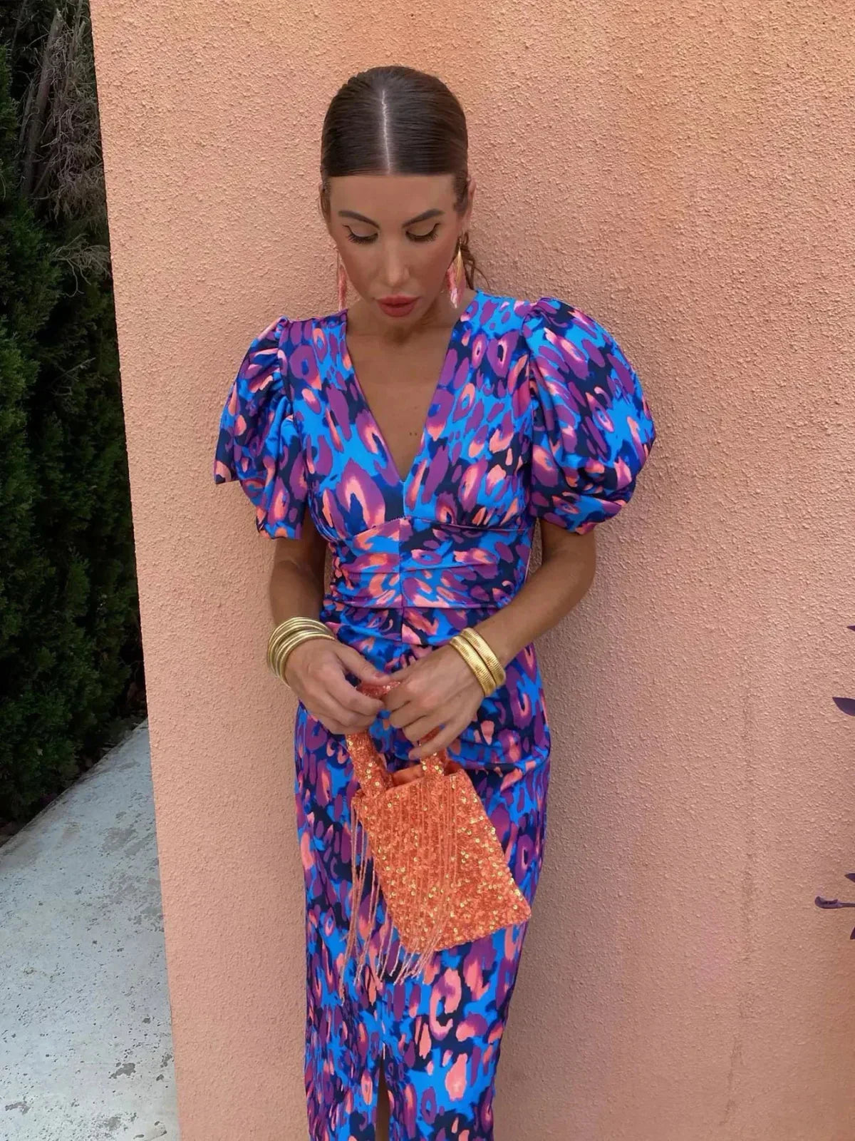 Élodie | Long and Colourful Dress