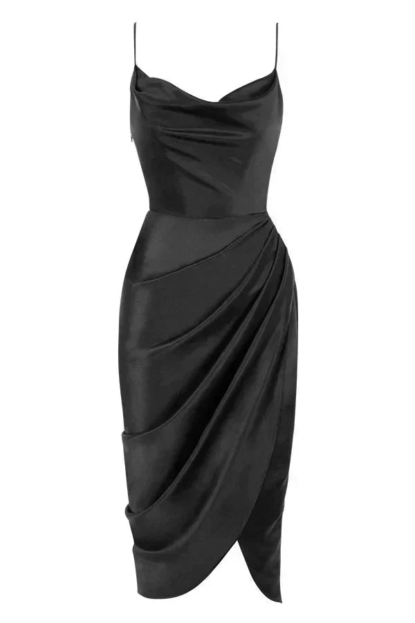 Scarlett™ | Luxury Silk Maxi Dress with Corset