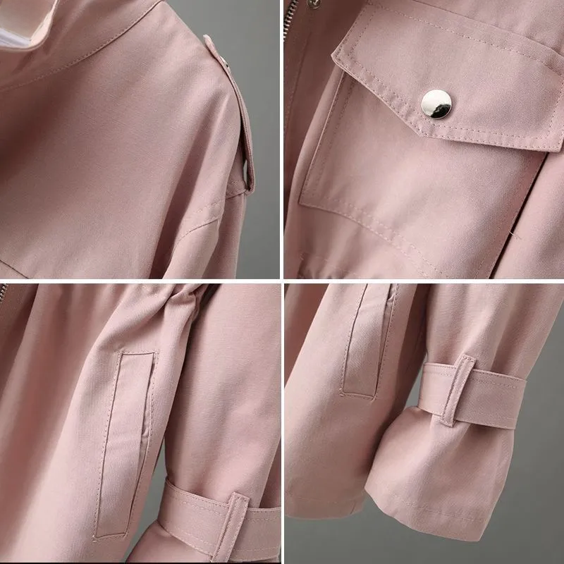 Avery™ - Elegant Trench Coat in Blend