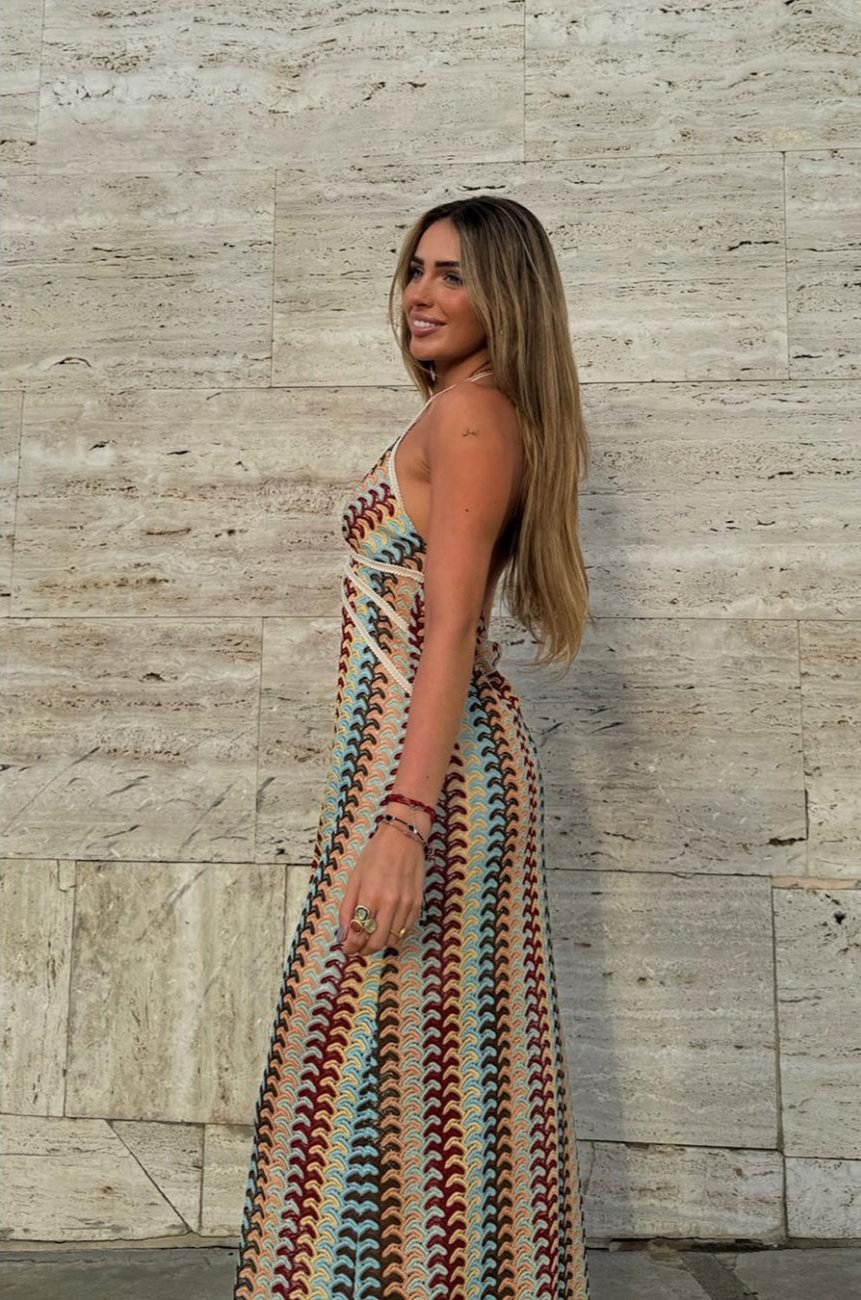 Cancún - Long Crochet Dress