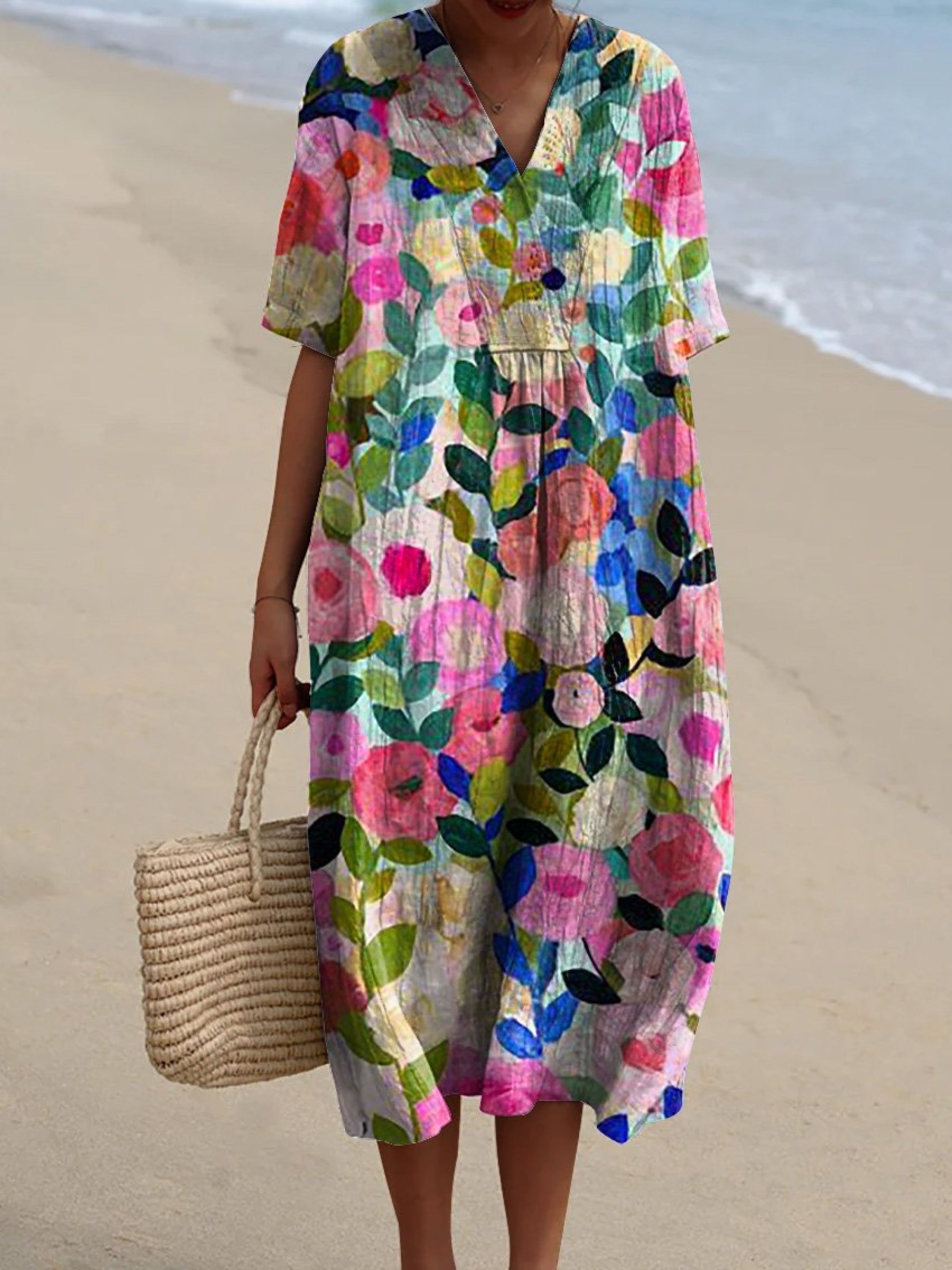 Bente | Vintage Floral Dress