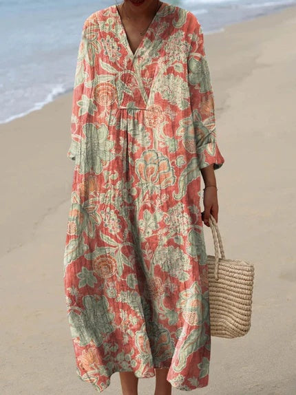 Elin | Vintage Floral Dress
