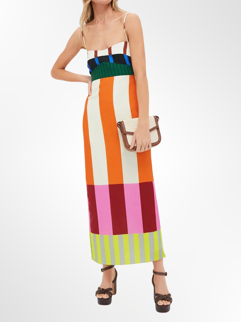 Elsa - Long Multicolor Dress